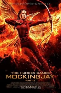 Poster for the movie "The Hunger Games: Mockingjay - Part 2"