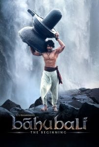 Poster for the movie "Baahubali: The Beginning"