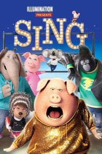 Poster for the movie "Sing"