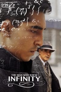 Poster for the movie "The Man Who Knew Infinity"