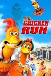 Poster for the movie "Chicken Run"