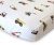 100% Organic Cotton Fitted Crib Sheet by ADDISON BELLE – Premium Baby Bedding – Soft, Breathable & Durable