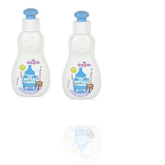 dapple baby bottle and dish liquid lavender travel size 3 fluid ounce baby bottle size