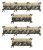 Sweet Jojo Designs Green Camo Collection Crib Bumper